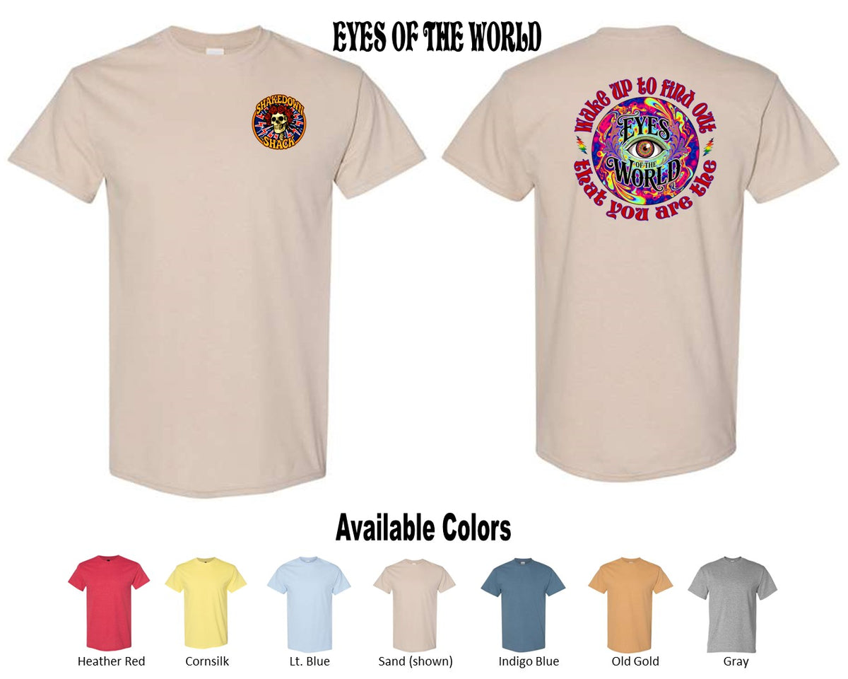 Eyes of the World tee