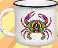 Psychedelic Crab Mug