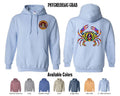 Psychedelic Crab Hoodie