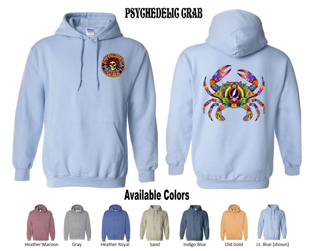 Psychedelic Crab Hoodie