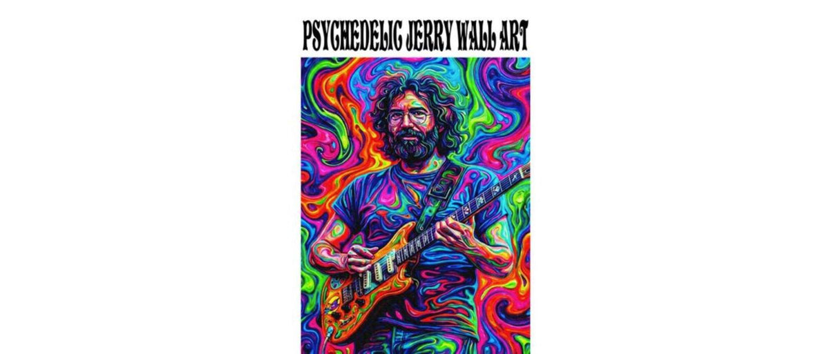 Psychedelic Jerry Wall Art