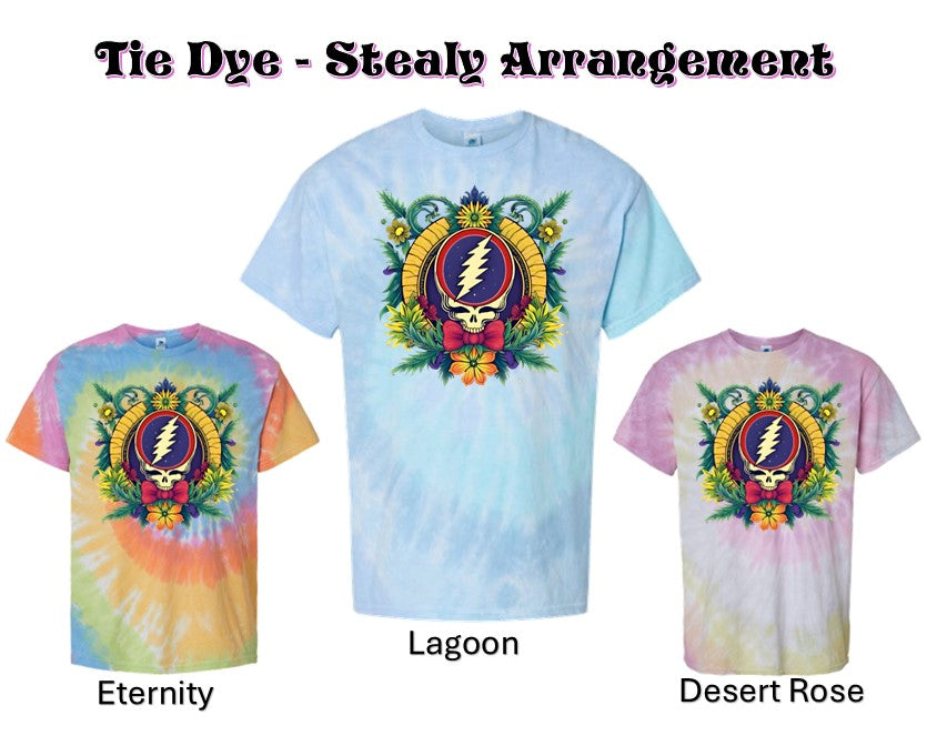 Tie Dye - Stealy Arrangement tee